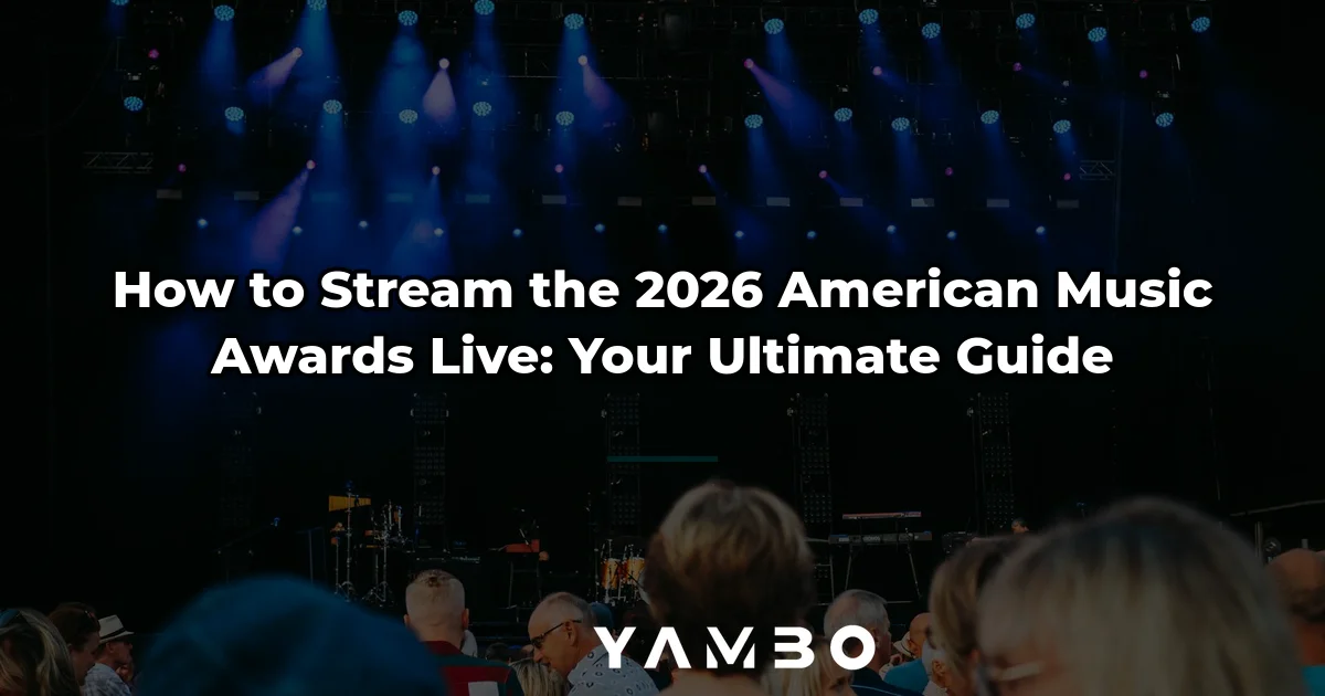 How to Stream the 2026 American Music Awards Live: Your Ultimate Guide